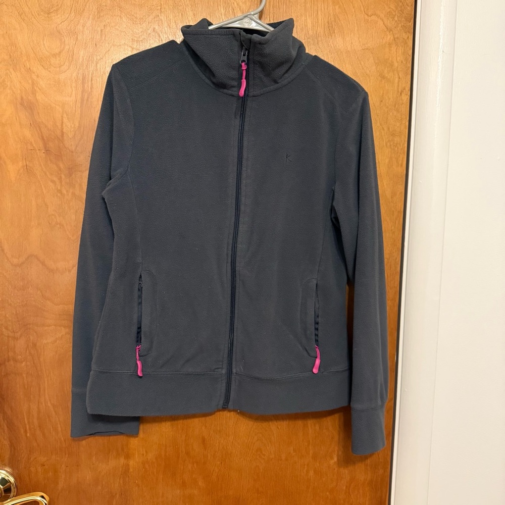 Danskin Charcoal Fleece Jacket
